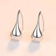 フックピアス レディース 女性 アクセサリー 耳飾り ピアス 両耳用 しずく 雫 小ぶり 華奢 かわいい シンプル 上品 きれいめ キュート 単色 キラキラ お出かけ 通勤 プレゼント ギフト 金色 銀色