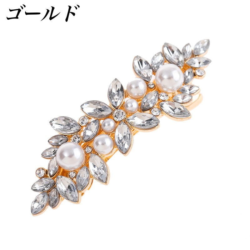 バレッタ レディース 女性 ヘアアクセサリー まとめ髪 髪留め 商品画像4