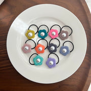 ヘアゴム ヘアクリップ 髪ゴム 単品 キッズ 子ども ジュニア 女の子 ヘアアクセサリー パッチン留め 髪飾り 髪留め 前髪 横髪 フラワー 花 フェイクパール ヘアアレンジ かわいい おしゃれ キュート ナチュラル シンプル プレゼント 灰 ピンク 茶 緑 紫 橙 青