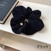 シュシュ ヘアゴム ヘアアクセサリー レディース 女性用 もこもこ ふわふわ 髪留め 髪飾り まとめ髪 カラバリ豊富 デイリー 可愛い おしゃれ カジュアル 婦人用 ヘアアレンジ ファッション小物