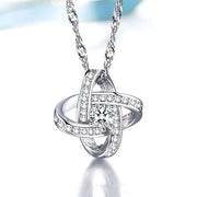ペンダントトップ ペンダントヘッド チャーム レディース 女性 アクセサリーパーツ ファッション雑貨 小物 フラワー クロスリング ラインストーン シルバーカラー シンプル かわいい キュート エレガント キラキラ プレゼント ギフト
