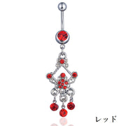 ボディピアス へそピアス 単品 1個 レディース アクセサリー バナナバーベル ラインストーン 女性 キラキラ 可愛い おしゃれ カーブドバーベル プレゼント 誕生日 記念日 贈り物 ギフト ファッション小物