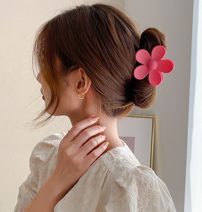 バンスクリップ ヘアクリップ レディース ヘアアクセサリー 髪留め 髪飾り 商品画像4