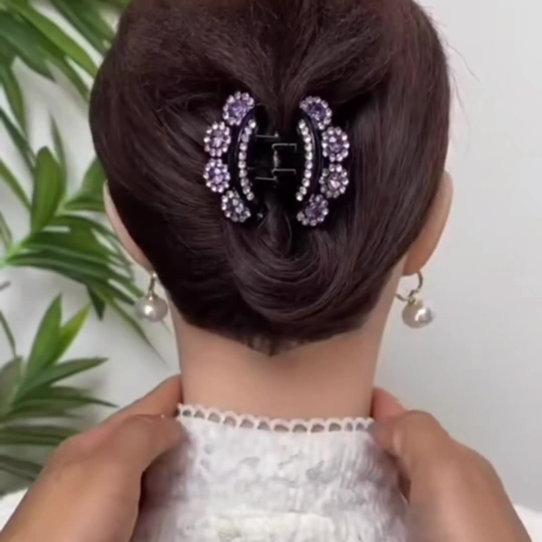 ヘアクリップ バンスクリップ レディース 女性 ヘアアクセサリー 髪留め 商品画像2