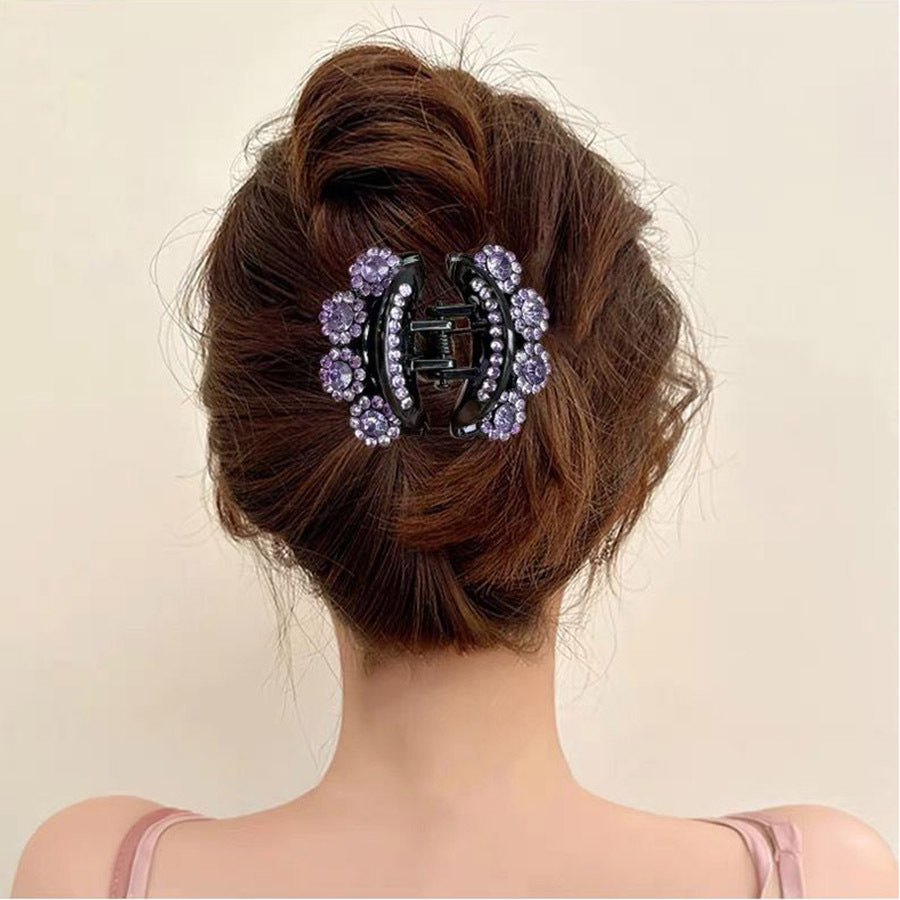 ヘアクリップ バンスクリップ レディース 女性 ヘアアクセサリー 髪留め 商品画像3