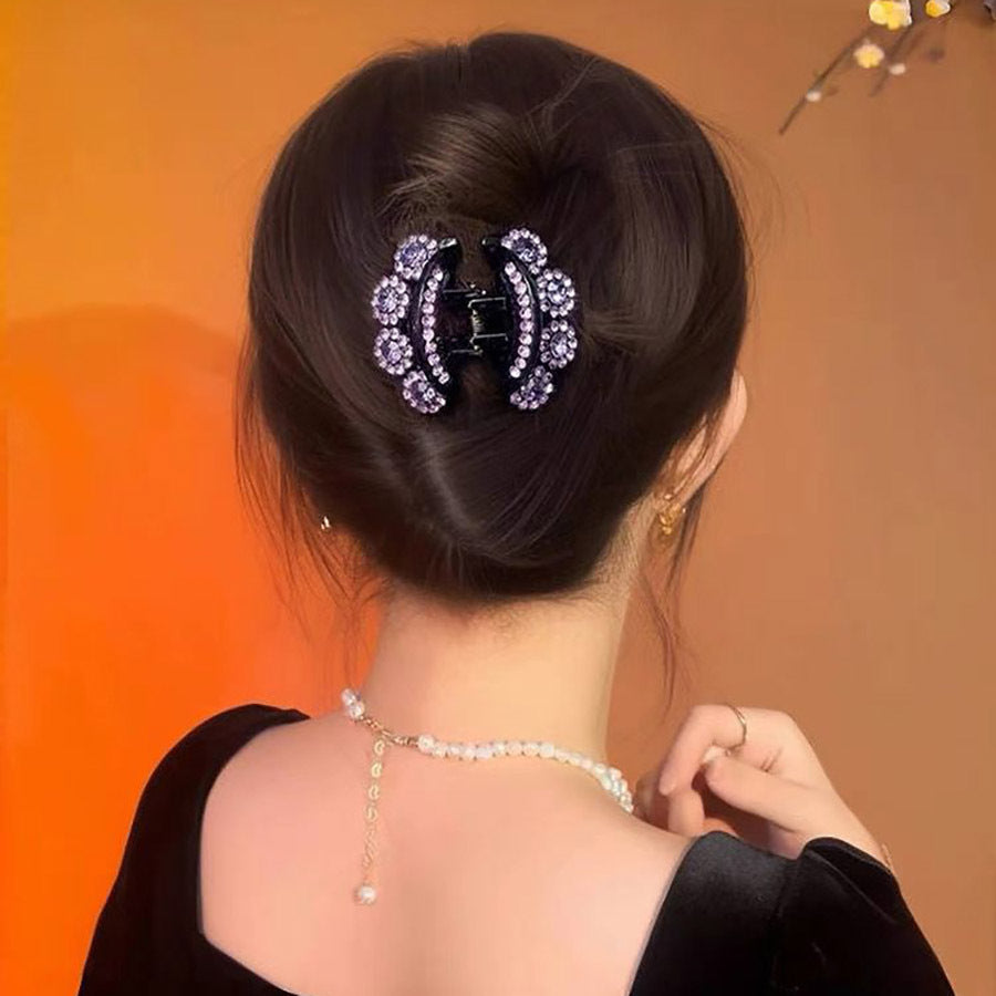 ヘアクリップ バンスクリップ レディース 女性 ヘアアクセサリー 髪留め 商品画像4
