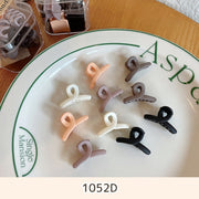 ミニヘアクリップ 10個入り ヘアクリップ ミニクリップ キッズ レディース ヘアアクセサリー バンスクリップ ミニ クリップ 前髪 前髪クリップ かわいい おしゃれ 女性 女子 女の子 子供