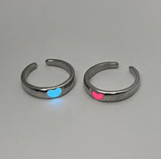 指輪 オープンリング 単品 レディース アクセサリー カジュアルリング ハート ネコ耳 猫 デザインリング 可愛い おしゃれ