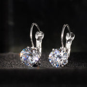 フックピアス アクセサリー レディース 女性用 ファッション小物 ラインストーン 大粒 上品 エレガント シンプル おしゃれ かわいい プレゼント ギフト 誕生日 記念日