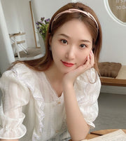 カチューシャ レディース ヘアバンド 髪飾り 折りたたみ ヘアアクセサリー ヘアアレンジ 女性 おしゃれ かわいい 簡単アレンジ