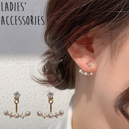 ピアス スタッドピアス 両耳用 バックキャッチ レディース 女性 商品画像