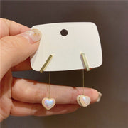 ピアス スタッドピアス 両耳用 バックキャッチ レディース 女性 アクセサリー 耳飾り ハート フェイクパール ロング スティック バー 揺れる シンプル きらきら 上品 ゆらゆら かわいい キュート 定番 おしゃれ プレゼント ギフト 記念日 お出かけ