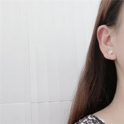 スタッドピアス 6ペアセット アクセサリー レディース 女性用 ファッション小物 小ぶり 小さめ ラインストーン フェイクパール ハート 三角 雪の結晶 シンプル かわいい おしゃれ 上品 プレゼント ギフト 誕生日 記念日 デイリー 普段使い 通勤 通学 オフィス