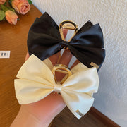 ヘアクリップ バンスクリップ レディース 女性 婦人 ヘアアクセサリー 髪留め 髪飾り まとめ髪 上品 リボン ヘアアレンジ おしゃれ シンプル お出かけ