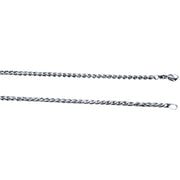 チェーンネックレス メンズ アクセサリー シンプル 編み込み風 ターラント 首飾り 太さ 2.5mm 3mm 長さ 45cm 50cm 55cm 60cm カジュアル デイリー おしゃれ かっこいい ギフト プレゼント 贈り物 男性用 レディース 女性用 ユニセックス 男女兼用