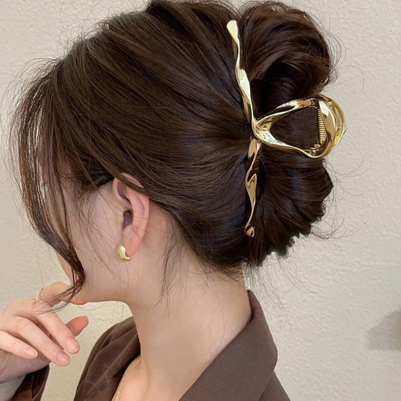 ヘアクリップ レディース 女性 ヘアアクセサリー バンスクリップ 髪留め 商品画像3
