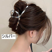 ヘアクリップ レディース 女性 ヘアアクセサリー バンスクリップ 髪留め 髪飾り ヘアアレンジ おしゃれ かわいい シンプル まとめ髪