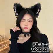 カチューシャ 猫耳 ねこ耳 コスプレ コスチューム 仮装 レディース 大人用 鈴 リボン もこもこ 可愛い ヘッドアクセサリー ヘアアクセサリー ハロウィン イベント パーティー