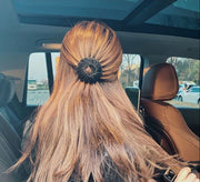 ヘアクリップ 鳥の巣 レディース 女性 ヘアアクセサリー 髪飾り バードネスト ヘアホルダー ポニーテール お団子