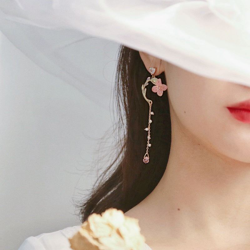 スタッドピアス ロングピアス レディース アクセサリー フラワー 花 商品画像3