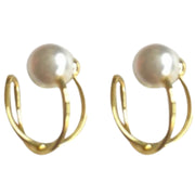 イヤーカフ レディース アクセサリー フェイクピアス パール調 フェイクパール 上品 きれいめ フォーマル かわいい おしゃれ 女性 大人女子 婦人 プレゼント