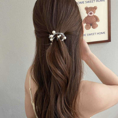 ヘアゴム 4個セット スプリングゴム 髪ゴム レディース ヘアアクセサリー 商品画像2