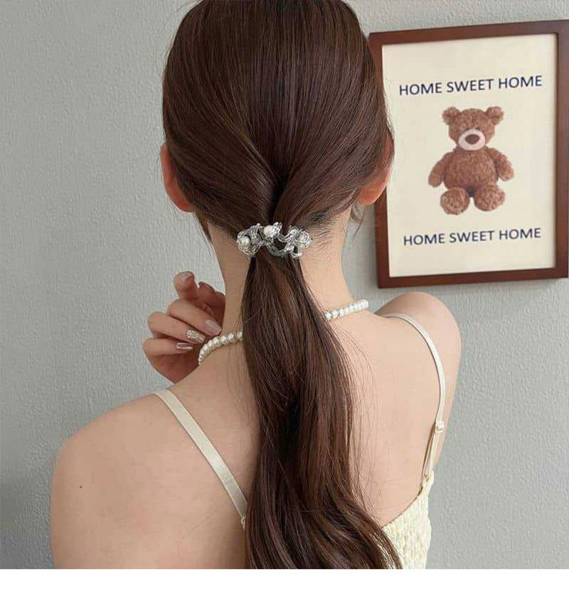 ヘアゴム 4個セット スプリングゴム 髪ゴム レディース ヘアアクセサリー 商品画像3