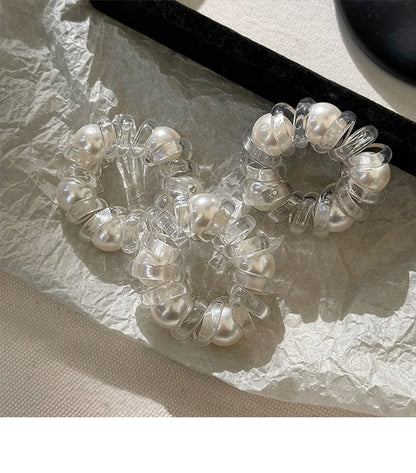 ヘアゴム 4個セット スプリングゴム 髪ゴム レディース ヘアアクセサリー 商品画像5