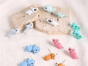 スタッドピアス レディース アクセサリー 耳飾り 動物 アニマル 恐竜 大きめ ぶら下がり 可愛い かわいい キュート おしゃれ
