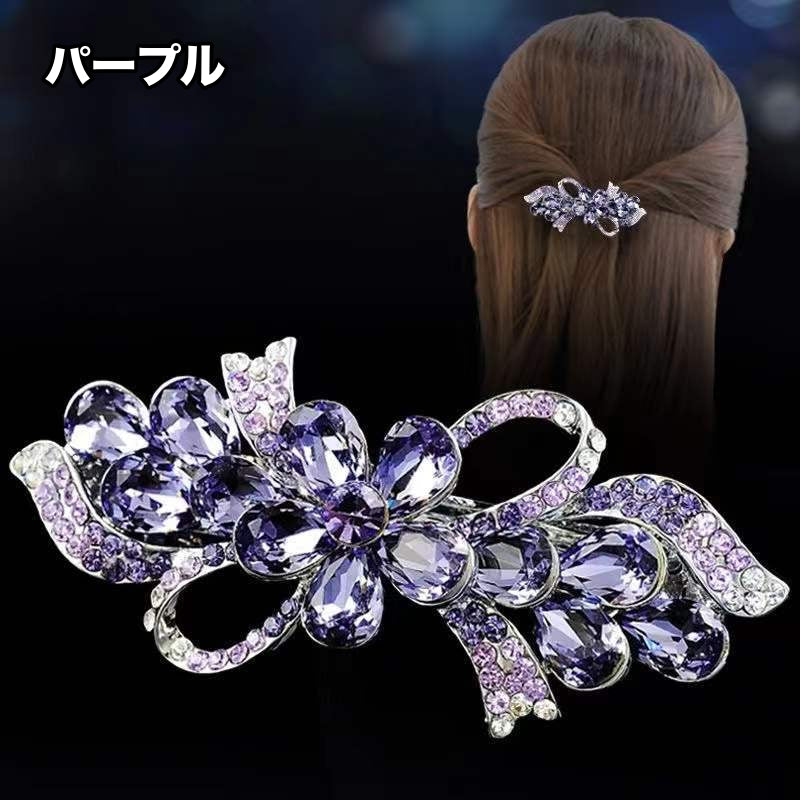 バレッタ ヘアクリップ ヘアアクセサリー レディース 女性 髪留め 商品画像4