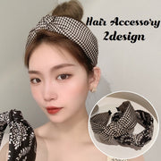 カチューシャ レディース ヘアアクセサリー ヘッドバンド ヘアバンド 髪飾り 髪留め ワイド 幅広 太め 結び目 ねじり 千鳥格子柄 花柄 フラワー ノット ボリューム かわいい おしゃれ デイリー 普段使い お出かけ カジュアル ヘアアレンジ ファッション小物 雑貨
