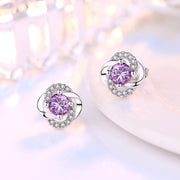ピアス 両耳用 スタッドピアス アクセサリー レディース 女性 婦人 ラインストーン 花 フラワー かわいい おしゃれ ギフト プレゼント ファッション雑貨