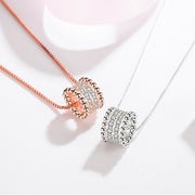 ペンダントトップ ペンダントヘッド チャーム ネックレス ブレスレット キーホルダー アクセサリー レディース 女性用 円筒型 サークル 輪っか ラインストーン 華やか エレガント 上品 おしゃれ プレゼント ギフト 誕生日 記念日