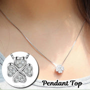 ペンダントトップ ペンダントヘッド チャーム ネックレス ブレスレット キーホルダー アクセサリー レディース 女性用 ラインストーン 四葉のクローバー おしゃれ かわいい 上品 エレガント プレゼント ギフト 誕生日 記念日