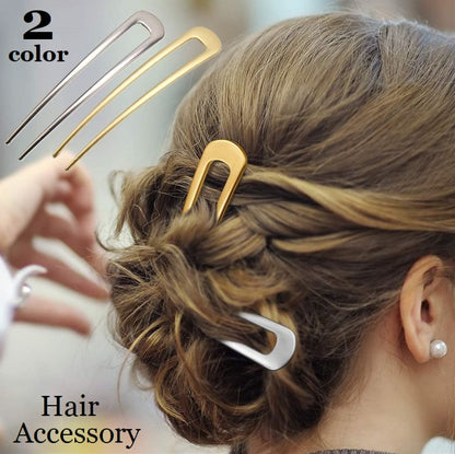かんざし 簪 U字型 ヘアコーム レディース ヘアアクセサリー 商品画像