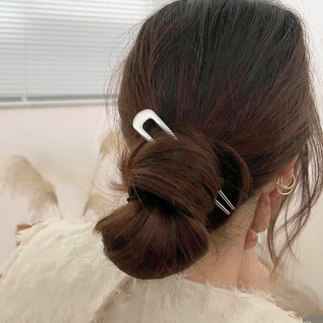 かんざし 簪 U字型 ヘアコーム レディース ヘアアクセサリー 商品画像2