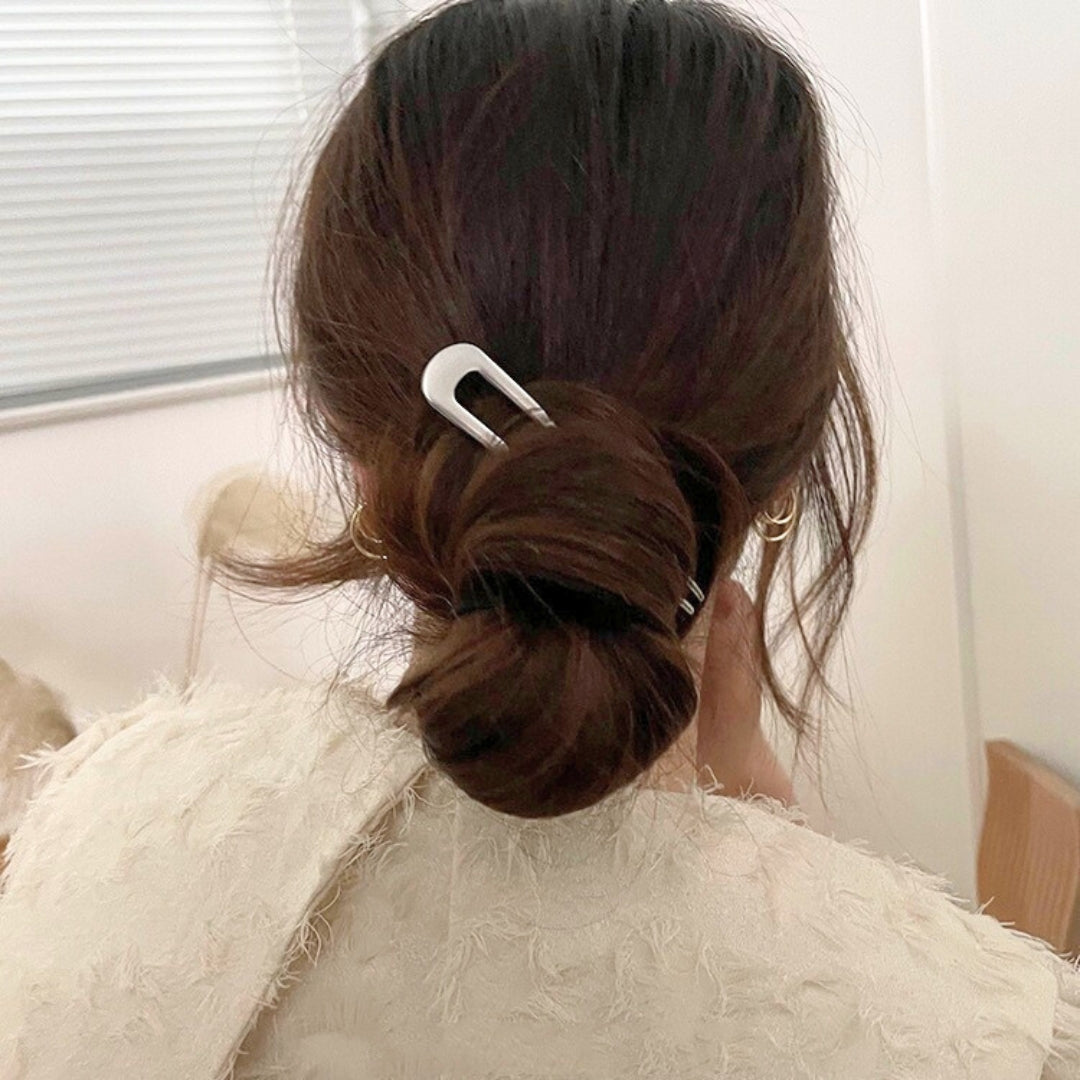 かんざし 簪 U字型 ヘアコーム レディース ヘアアクセサリー 商品画像3