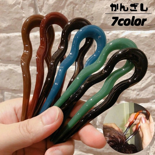 かんざし 簪 U字型 Uピン レディース ヘアアクセサリー 商品画像