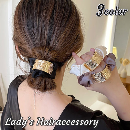 シュシュ ヘアゴム レディース 女性 ヘアアクセサリー ヘアアレンジ 商品画像