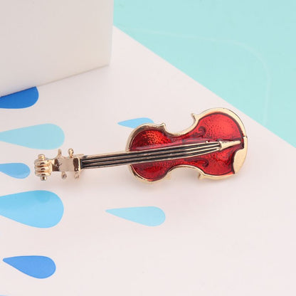ピンブローチ レディース アクセサリー 音符 楽器 バイオリン 商品画像4
