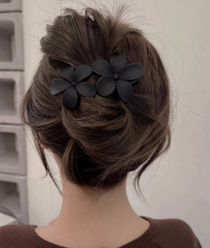 ヘアクリップ サイドバンスクリップ レディース ヘアアクセサリー フラワー 花 商品画像4