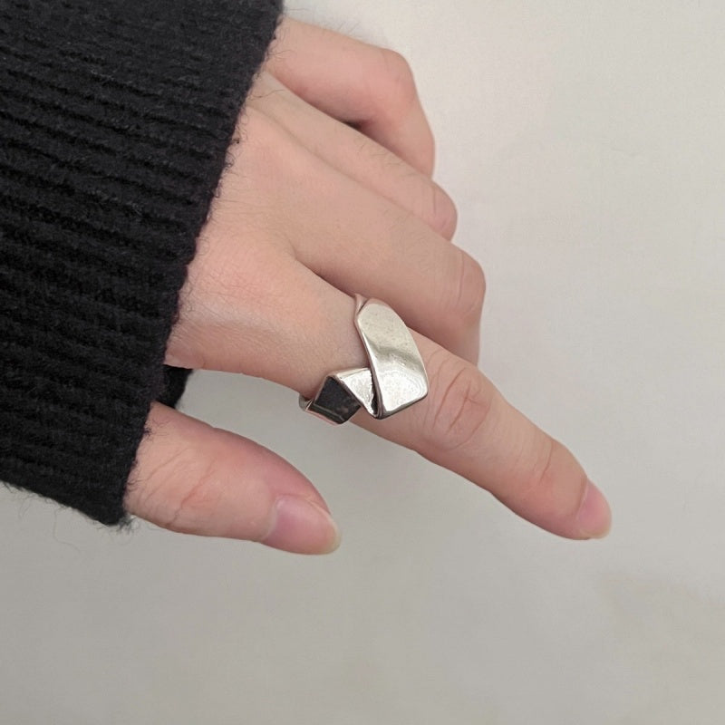 指輪 オープンリング レディース 女性 アクセサリー 幅広 商品画像4