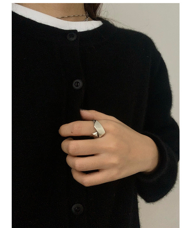 指輪 オープンリング レディース 女性 アクセサリー 幅広 商品画像5