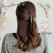 ヘアクリップ バンスクリップ ミニクリップ ヘアアクセサリー レディース 女性 フェイクパール クリア 上品 エレガント クロス 大きめ 小さい シンプル 髪留め ヘアアレンジ まとめ髪 髪飾り 普段使い カジュアル お出かけ おしゃれ OL 会社 通勤 オフィス パーティー 結婚式 入学式 卒業式 ハーフアップ アップスタイル