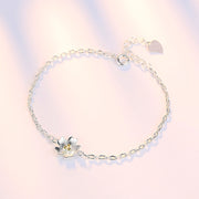 ブレスレット レディース アクセサリー 腕輪 プレゼント シンプル 上品 小さめ チャーム チェーン 花 フラワー 桜 ハート アジャスター 華奢 細い 長さ調節可能 小豆チェーン アズキチェーン シルバーカラー 普段使い お出かけ お呼ばれ おしゃれ かわいい 可愛い 女性 彼女 妻 嫁 大人女子 婦人 ガールズ ギフト 贈り物 誕生日 記念日 母の日 ホワイトデー