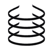 カチューシャ ヘアアクセサリー レディース 女性 髪留め 髪飾り ヘアアレンジ 無地 洗顔 メイク 可愛い おしゃれ 上品 綺麗 婦人用 ファッション小物 黒