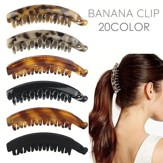 バナナクリップ ヘアクリップ レディース 女性 婦人 ヘアアクセサリー 商品画像