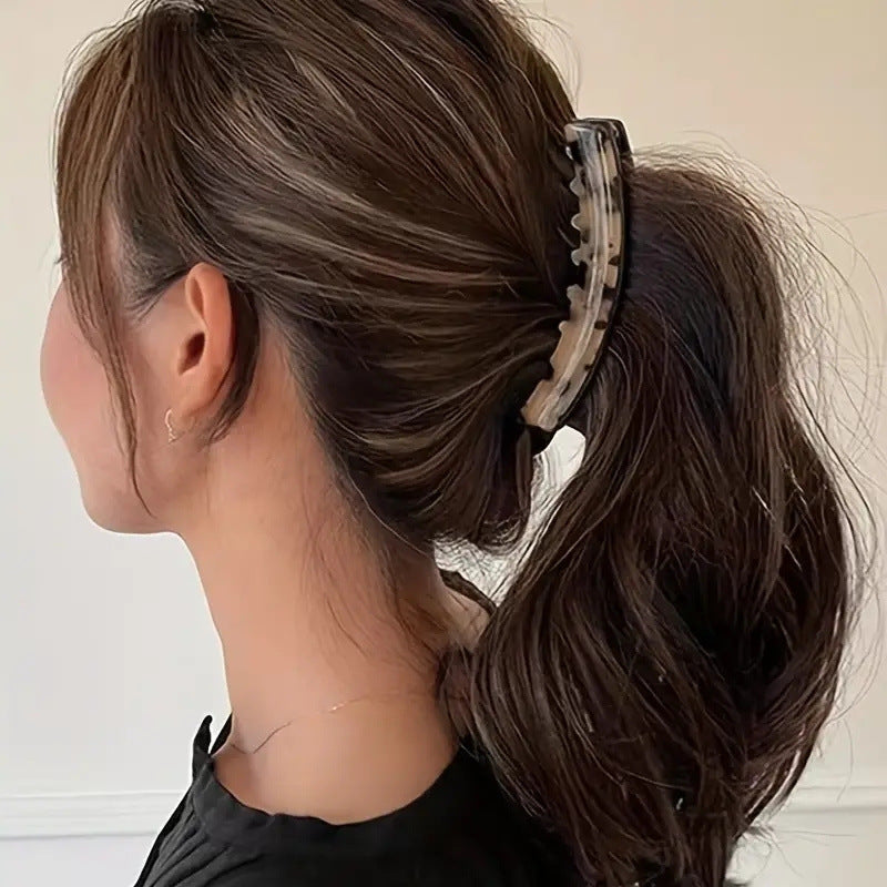 バナナクリップ ヘアクリップ レディース 女性 婦人 ヘアアクセサリー 商品画像3