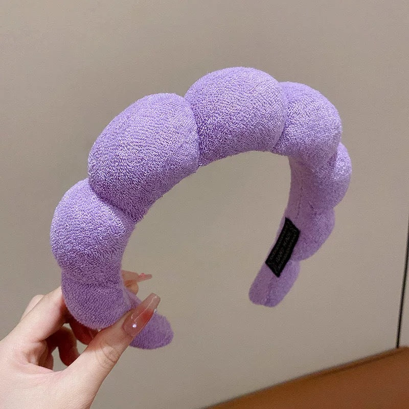 カチューシャ レディース ヘアアクセサリー 髪飾り 髪留め パイル地 商品画像4