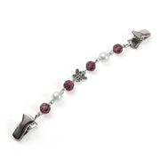 ストールクリップ スカーフクリップ カーディガンクリップ レディース アクセサリー ストール留め ビジュー パール調 クリスタル調 フェイクパール 蝶々 きれいめ かわいい おしゃれ 女性 カーディガン留め